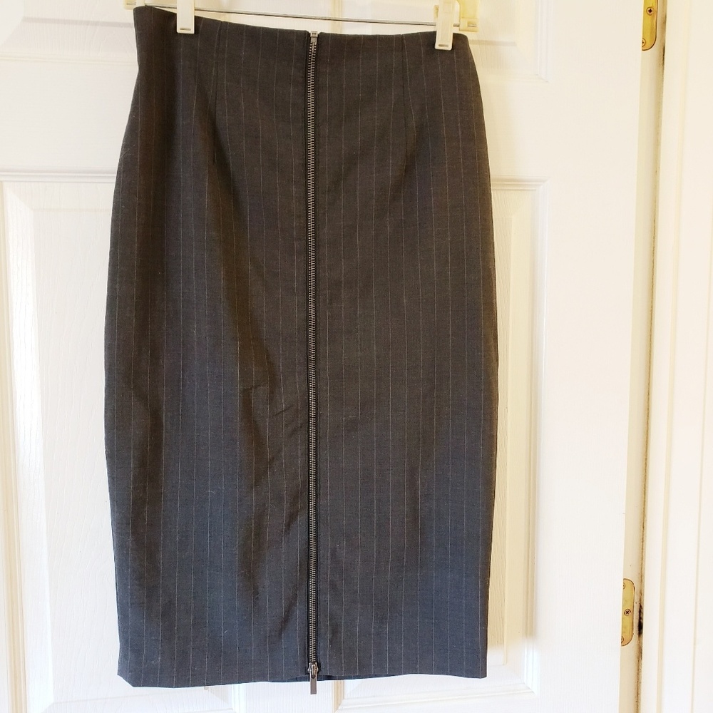 (EUC) Halogen Women's Pen Striped Pencil Skirt